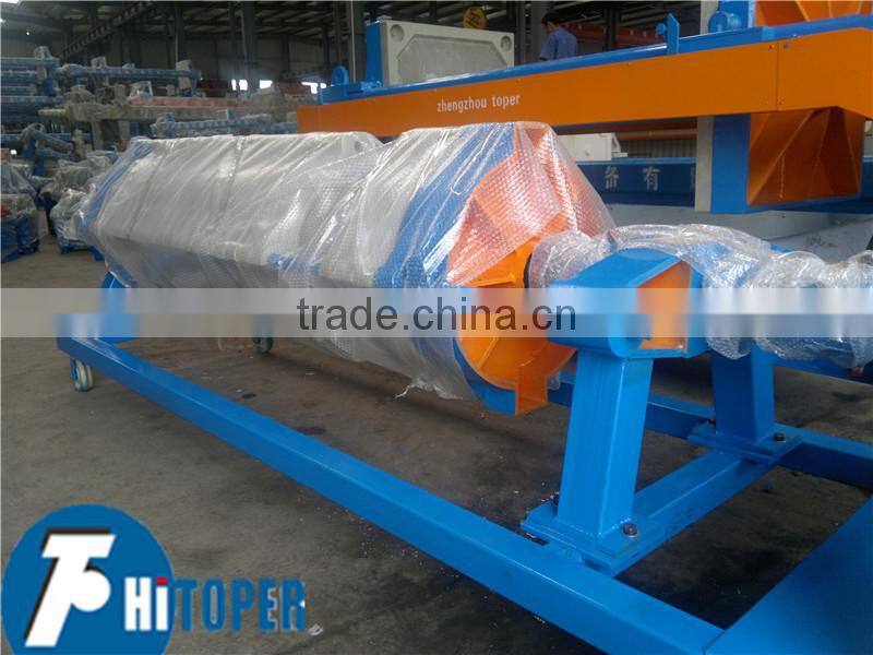 Advanced filtration technologies round plate cotton cake filter press