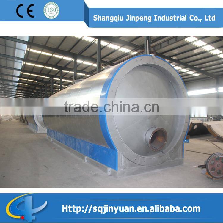 Pollution Free Good Quality Jinpeng Brand Waste Oil Distillation Plant with CE ISO
