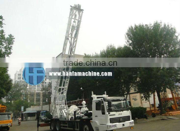 HFT350B truck water well drilling rig machine