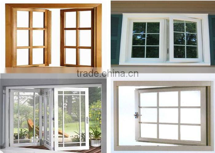 European standard thermal-break PVC plate glass window