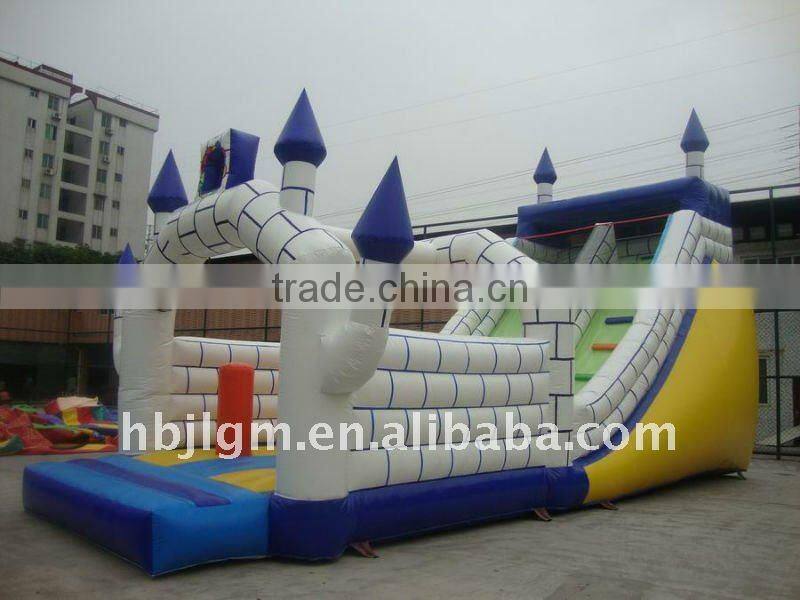 PVC air tightness tarpaulin for playing game castle