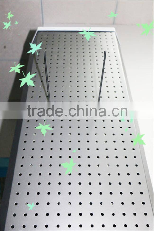 Floor Standing Removable Metal Peg Board