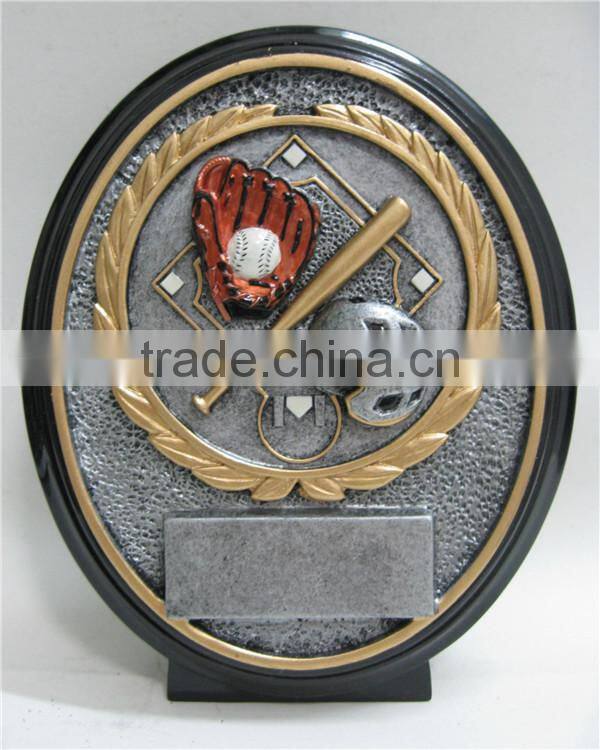 Polyresin horse souvenir trophy