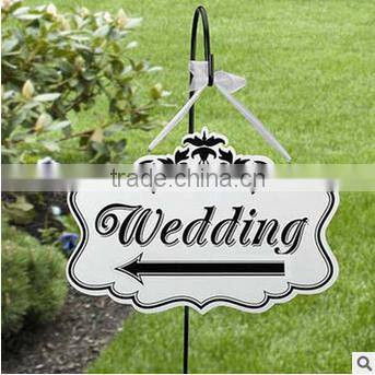 KT board wedding decoration sign