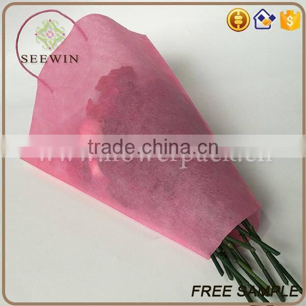convenientliy hard paper flower paper bag