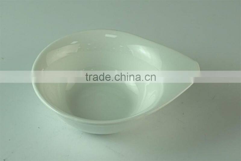 Good Quality White Relish Ceramic Soup Bowl