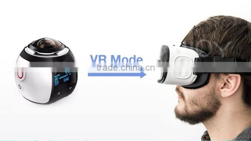 Newest Products 2016 360 degree hd sport video Wifi Action camera digital camera