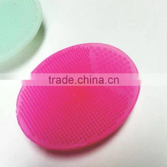 Soft & smooth mini silicone face cleaning brush