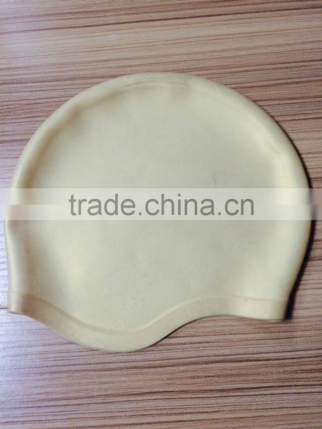 Simple Design swimming cap fashion all-match waterproof tensile silicone swimming cap