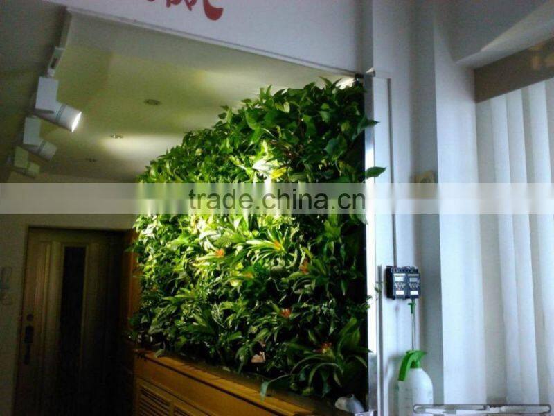 indoor vertical garden green wall factory price artificial plant wall