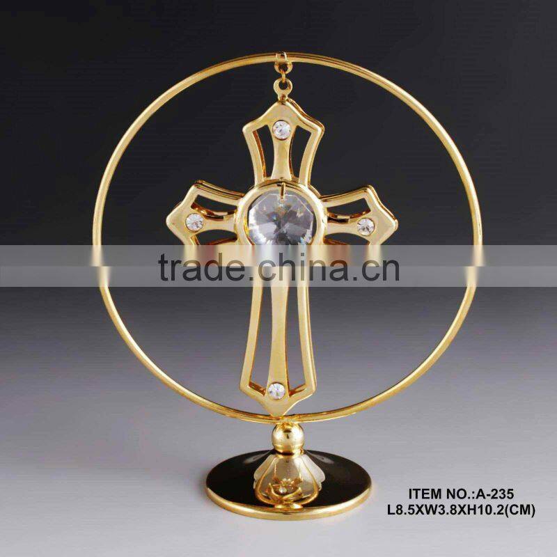 24k gold plated butterfly ornament for home decor