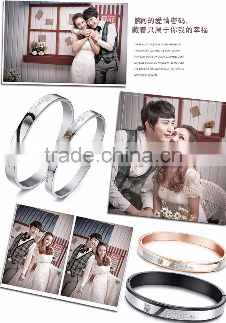 SLGH611 Women Men Jewelry Gift Stainless Steel Bangle