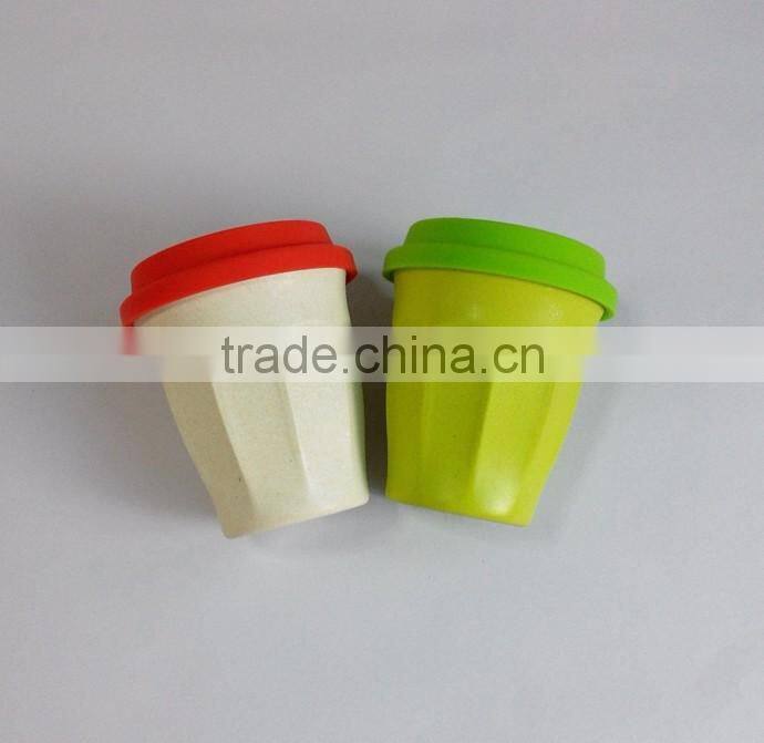 Eco Bamboo Fiber Cup with Lid
