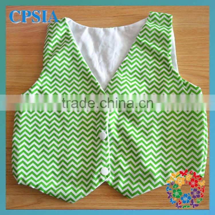 New arrival chevron newborn baby cotton vest baby vest