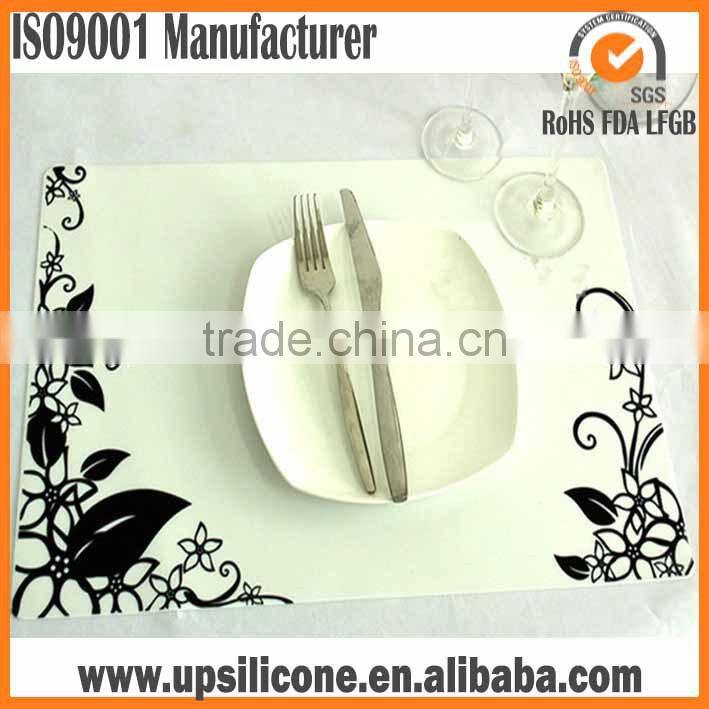 silicone table mat plate mat heat resistant silicon placemat