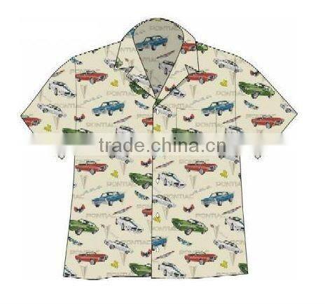 T/C 65/35 short sleeve hawaiian shirts