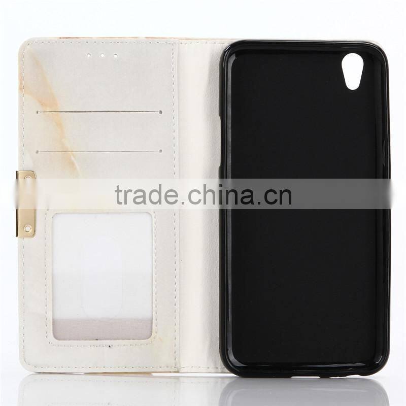 Noble design high quality marble PU card bumper/pocket cell phone case for LG