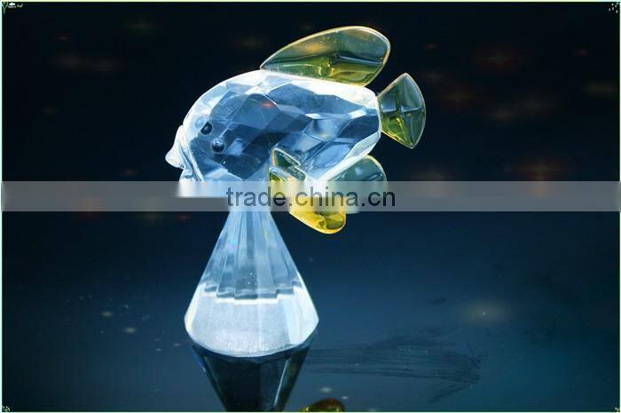 crystal animal figurines seafish