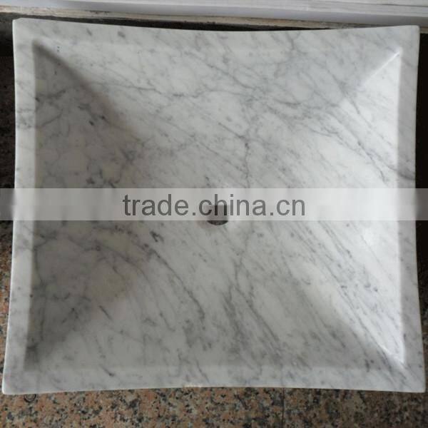Hot sales made in China carrara marble kitchen sinks