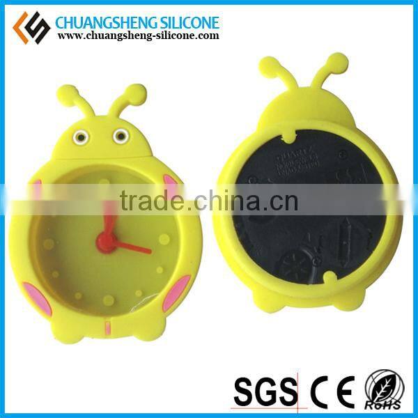 loverly animal shape silicon table clock