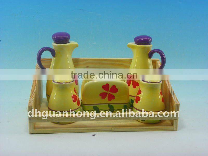 Ceramic Condiment Jar