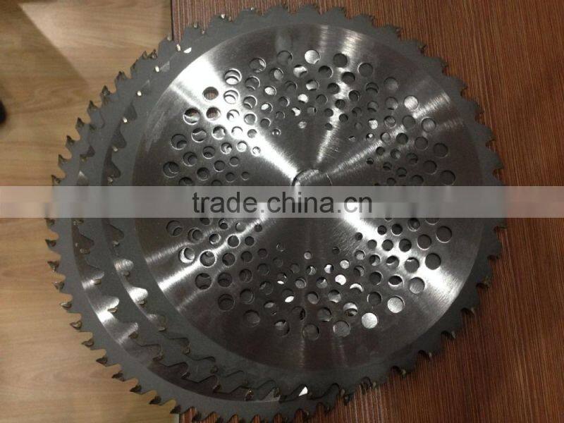 40T alloy blade for grass cutter 1E40F-5A spare parts with holes