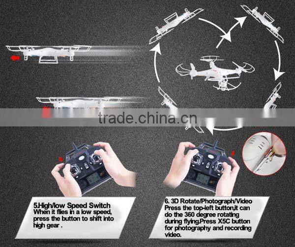 2.4G 4 Channel RC Quadcopter Syma X5C,syma x5c explorers