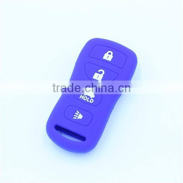 4 buttons silicone car key shell, key jacket for maxima,sentra etc..