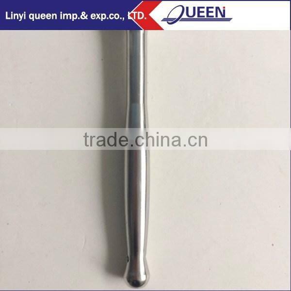 Satin plated scaffold ratchet swing over wrench 7/16" W