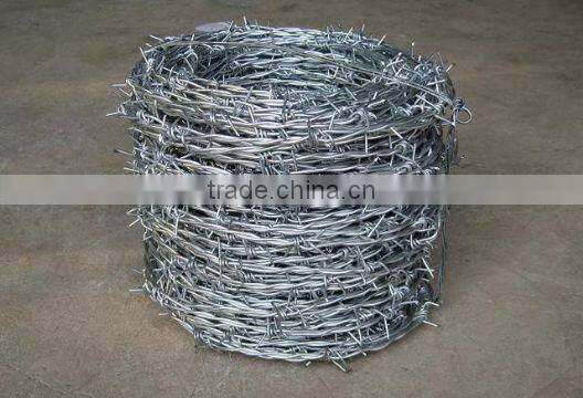 Hot Sale Electrode Galvanized Barbed Wire for Building