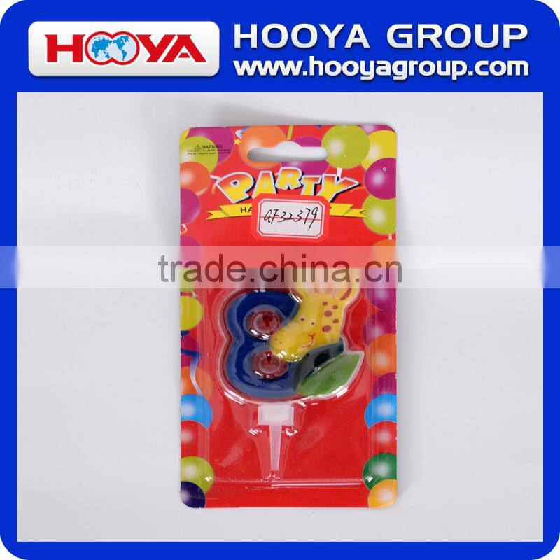 Animal shaped children birthday party digital candle