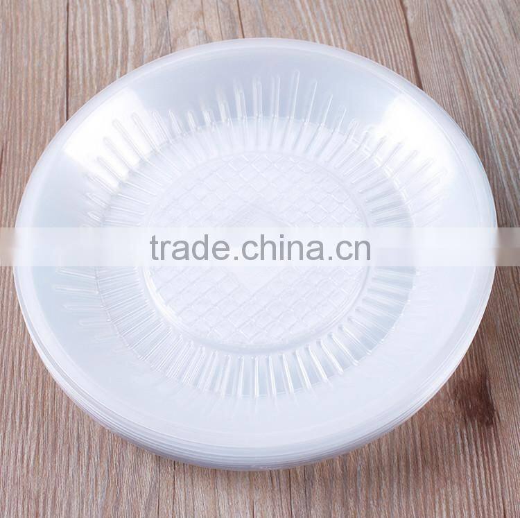 custom 7 inch Disposable Plastic Plates Christmas Plastic Plates