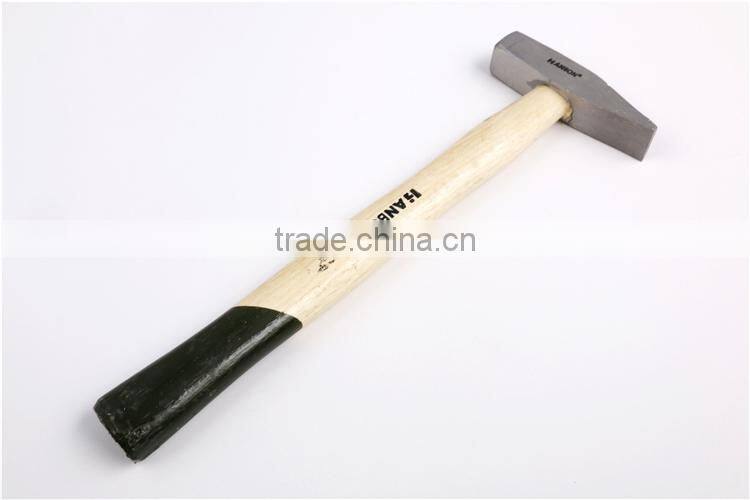 Professional Machinist hammer, fitter's hammer with wooden handle