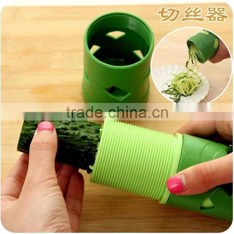 NEW high quality speed Veggie Spiral Cutter Slicer Peeler Grater Fruit Vegetable