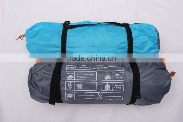 high quality outdoor camping double layer 2 person water proof 4 seasons hiking tent