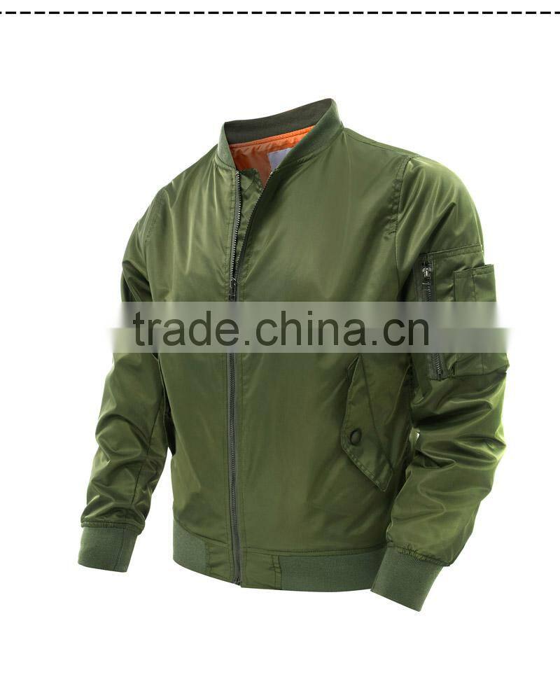 Bomber Casual Vintage Jacket Custom