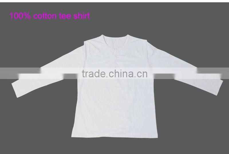 100% Cotton Custom Bulk Man Blank T Shirt Wholesale China