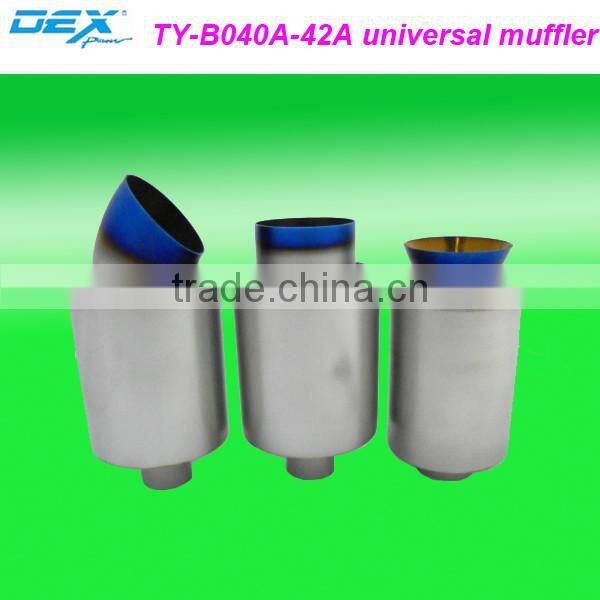 high quality car stainless steel exhaust muffler tips