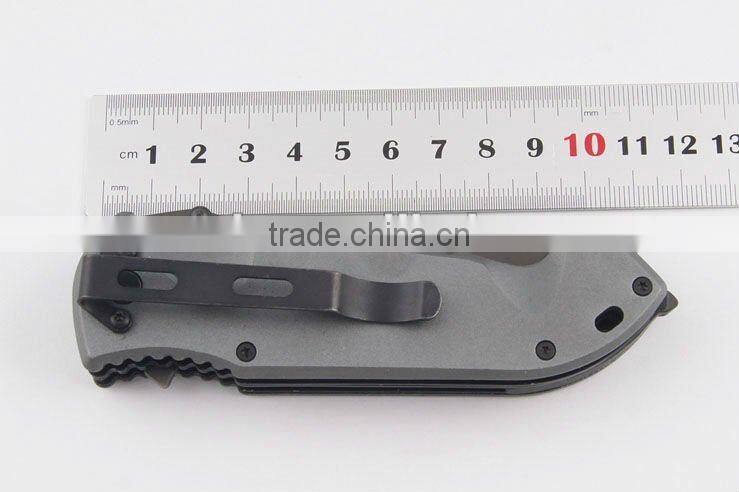 New design Multi functional stainless steel folding pocket strider knife PA44