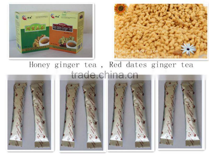 Manufacture OEM and ODM service for herbal instant ginger tea