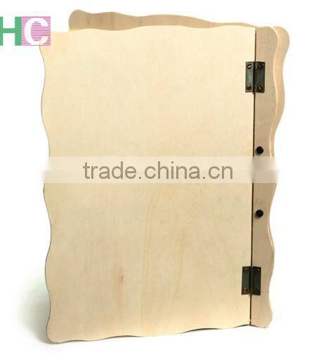 Multifunctional a5 wooden file folder with notepad