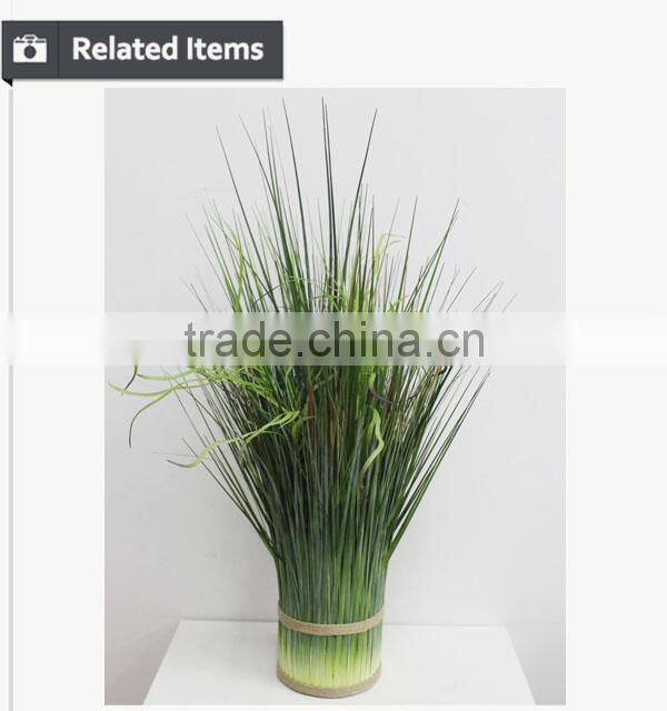 Unique design using fat grass indoor harvest plant grass fake plant manufacturer made in China