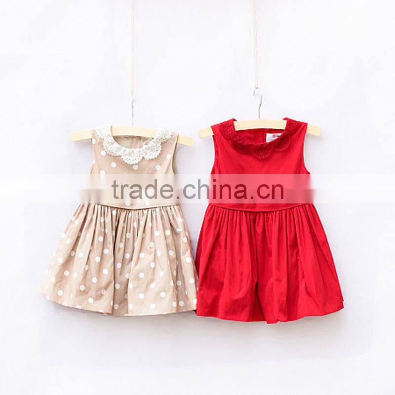 Baby Dress Cutting Wholesale Designer Clothing for Kids