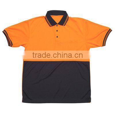 Custom made safety polo shirt made in china with high quality made in china