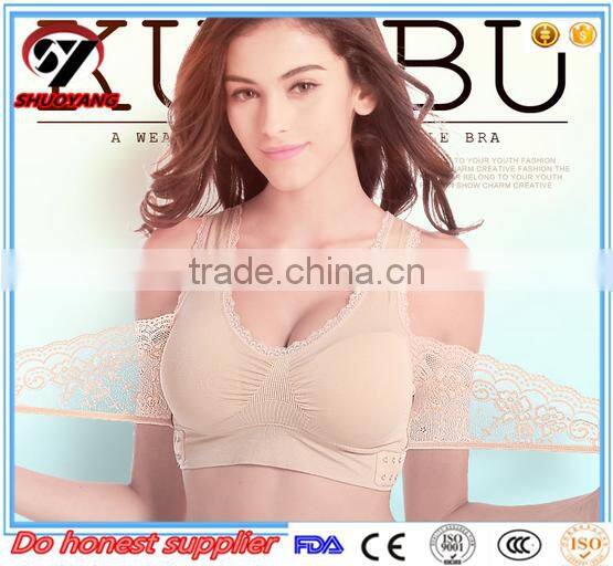 Top Sale high quality women sport bra high impact support raceback workout yoga bra