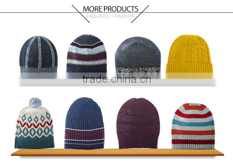 China Factory Special Style Fashion Winter Knit Hats