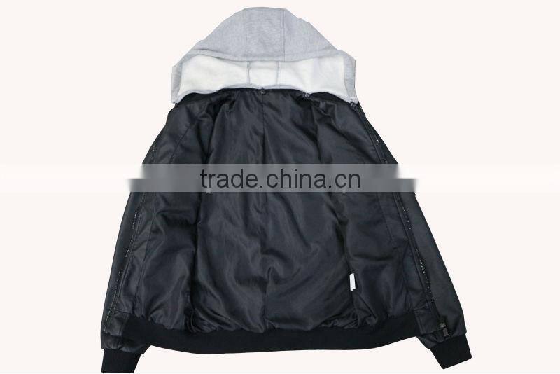 2016 Top fashion Italian jacket mens leather blazer