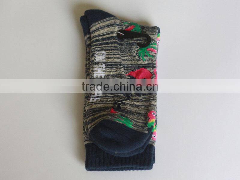 Design own socks print men sport socks designer