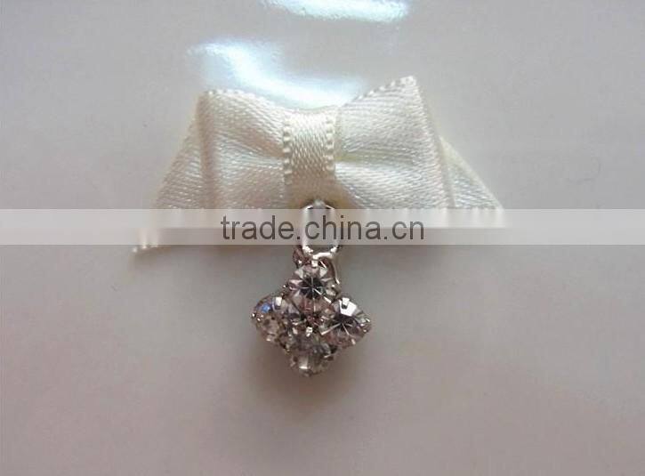 Exquisite bra metal accessories , alloy underwear crystal accessories charms for girls
