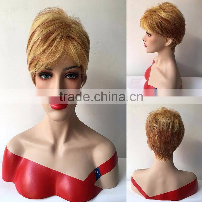 Wholesale Cheap Short Women Brazilian Hair Wig Short Human Hair Wigs For Black Women